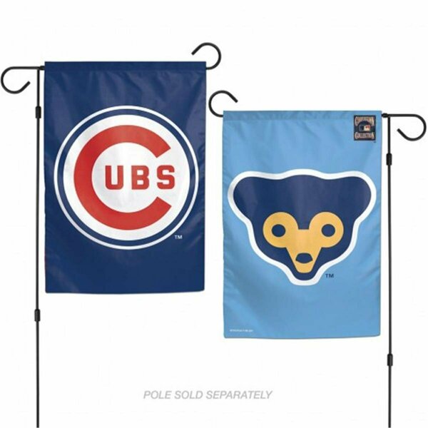 Wincraft Chicago Cubs Flag 12x18 Garden Style Cooperstown Design WI52516